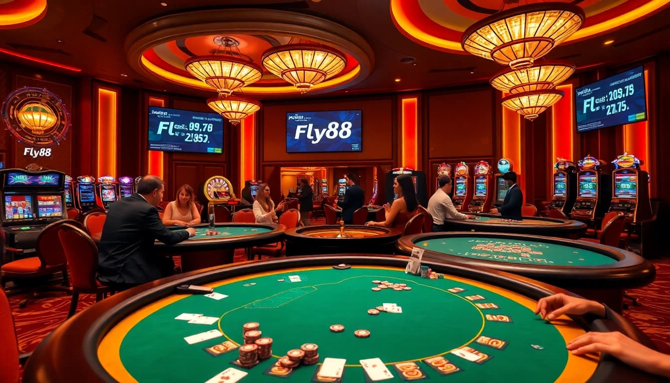 Experience the thrill of winning at gambling tables on https://fly88.ae.org/ with vibrant casino scenes and players.