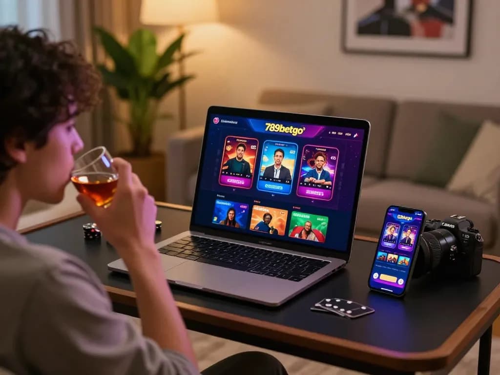 Engaging in online casino gaming through the 789betgo platform while maintaining a comfortable home environment