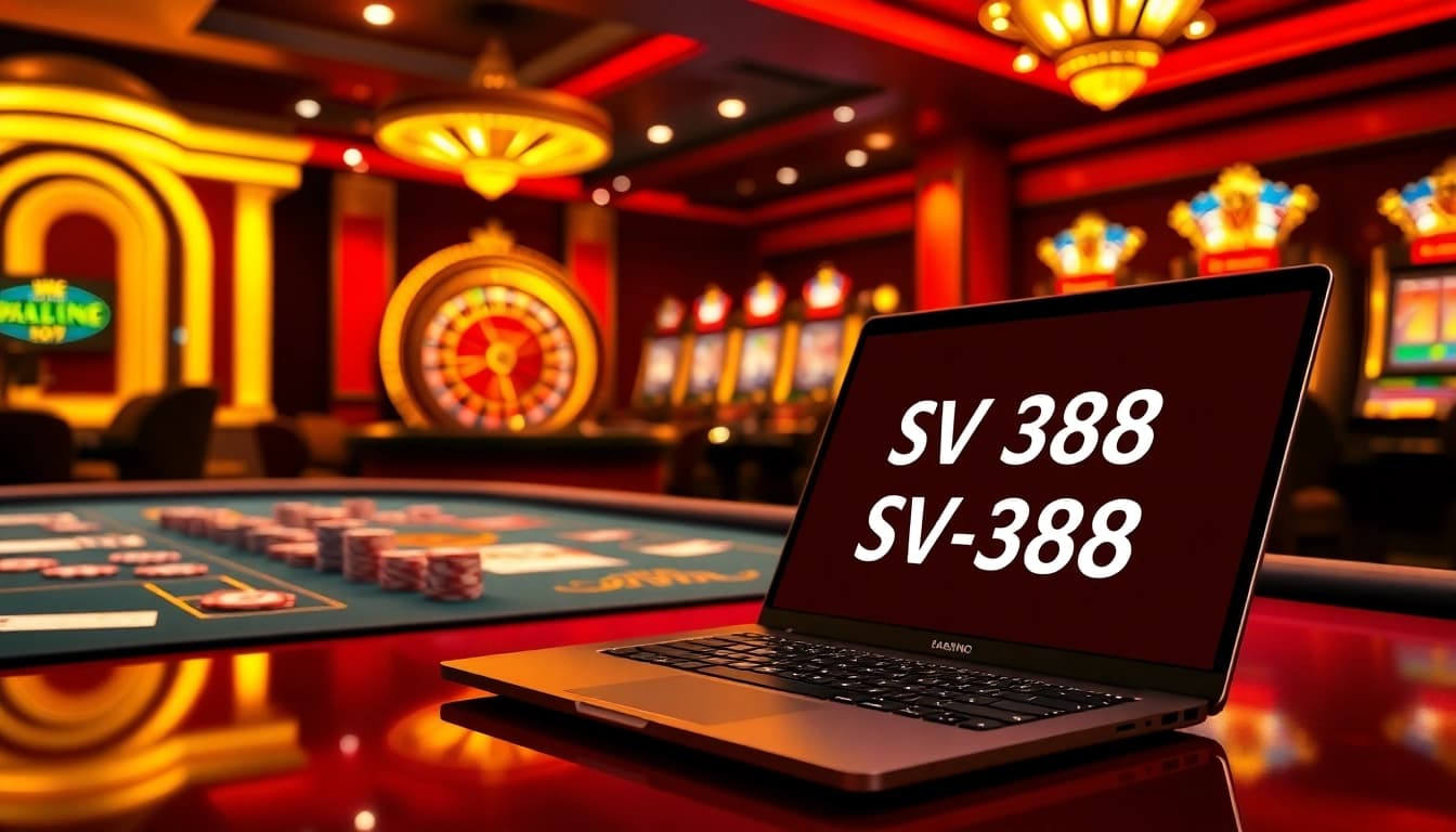 Experience the thrill of SV 388 with stunning online casino visuals and live gambling action.