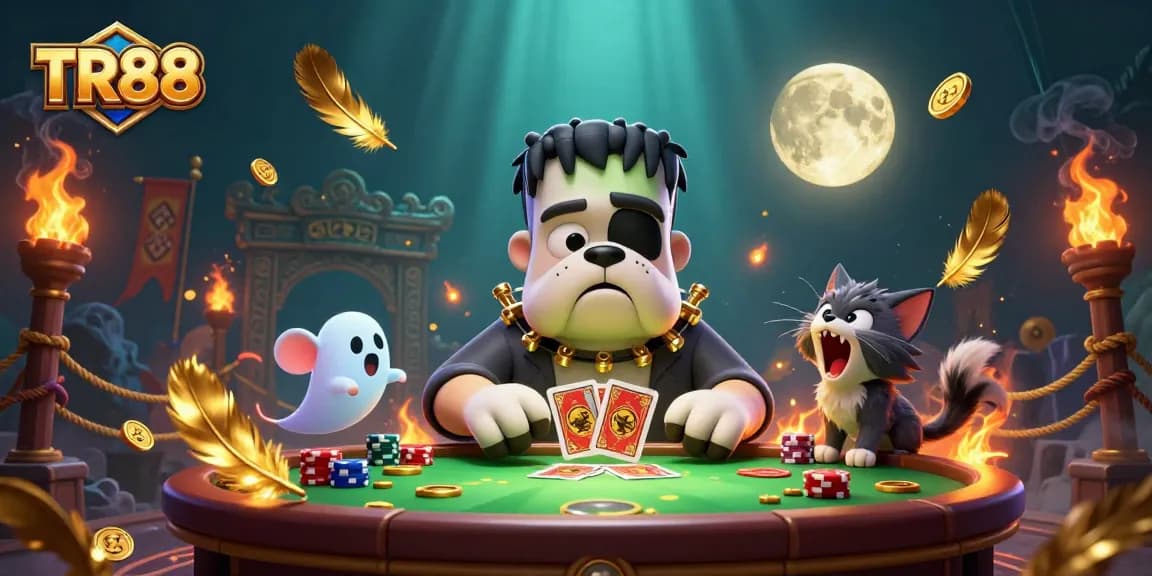 Experience thrilling gameplay at TR88 with a unique blend of card dealing and engaging characters.