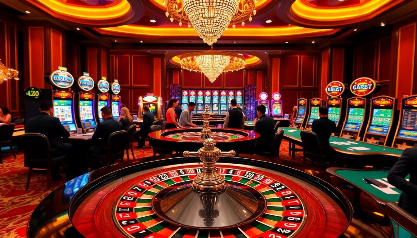 Engaged players at a luxurious casino table, featuring https://bem88.com for an unforgettable gaming experience.