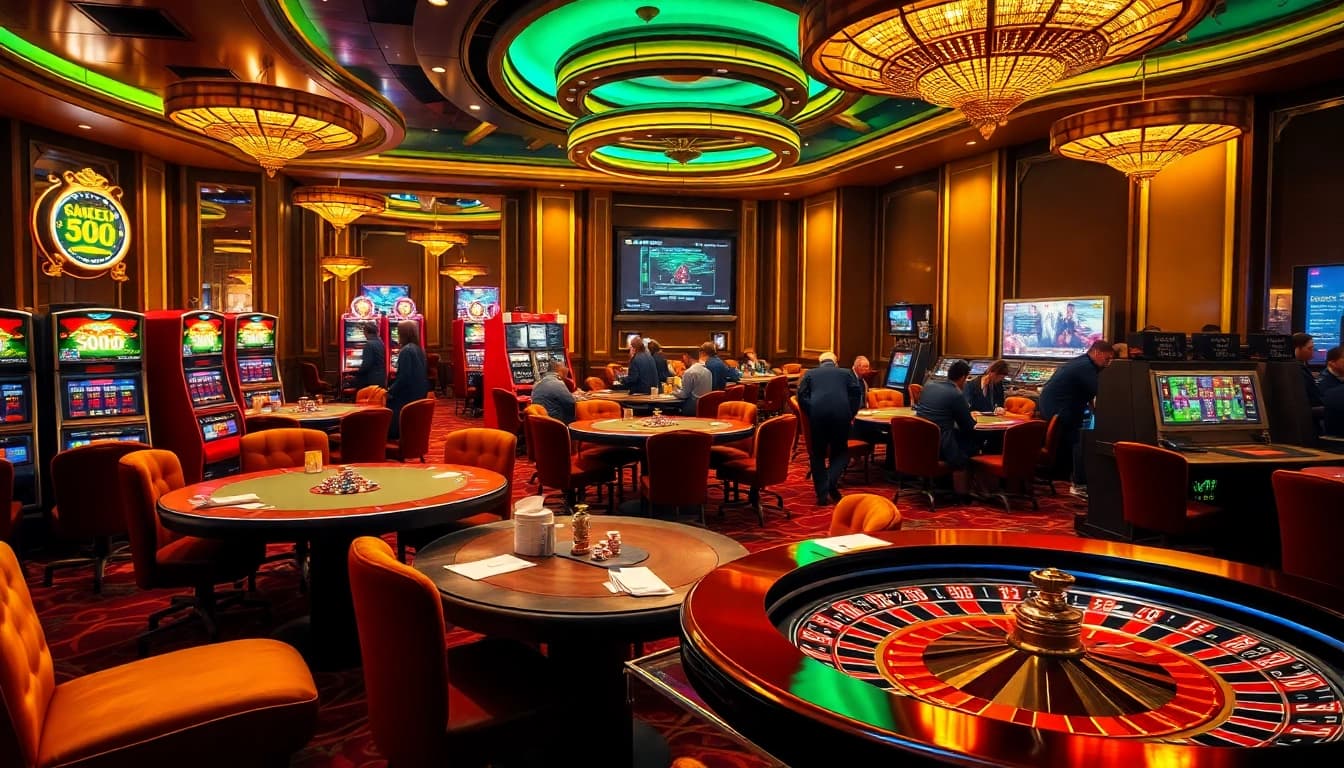 SODO Casino offers thrilling poker and slot gaming experiences with vibrant environments.