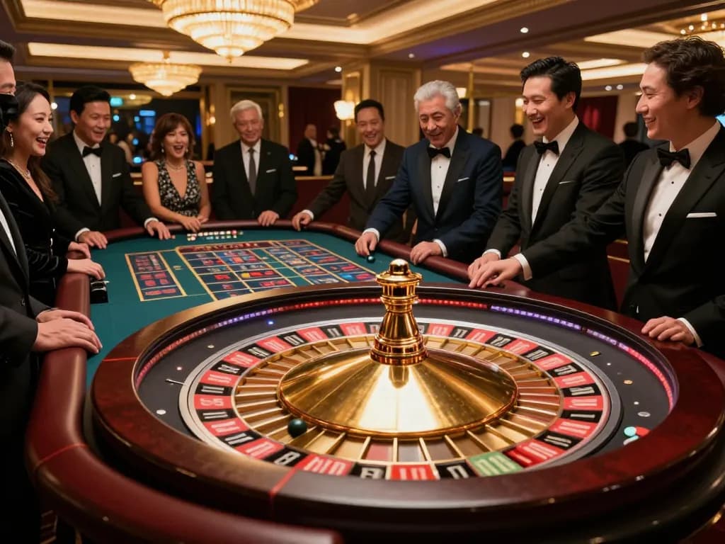 Experience winning at https://uu88.blog/ with thrilling roulette gameplay at an upscale casino venue.