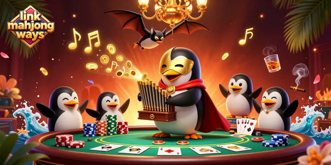 Play and win at Mahjong with the "link mahjong ways" theme, featuring festive gaming elements.
