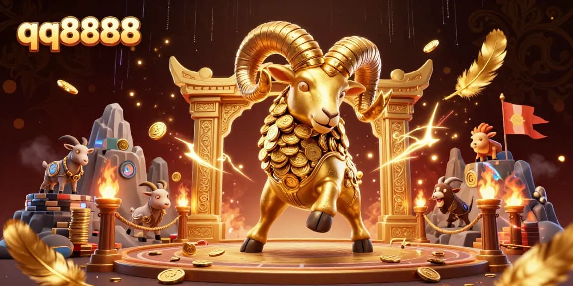 Experience thrilling gameplay at qq8888 with a vibrant illustration of a dynamic casino scene full of excitement.