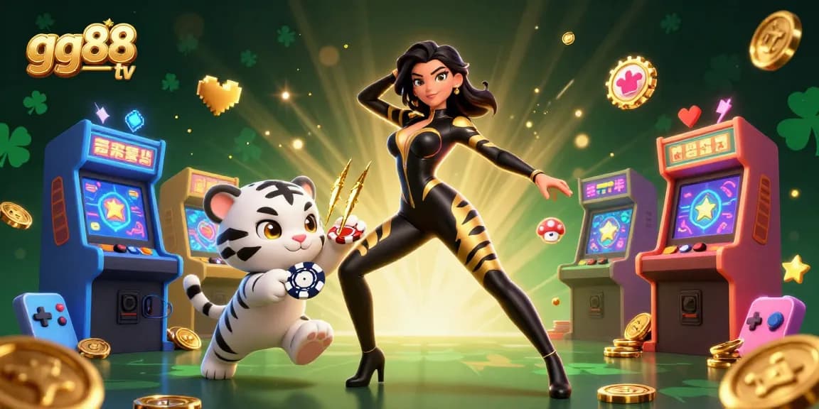 Experience the excitement of gg88 tv with colorful gaming action and a stunning 3D scene.