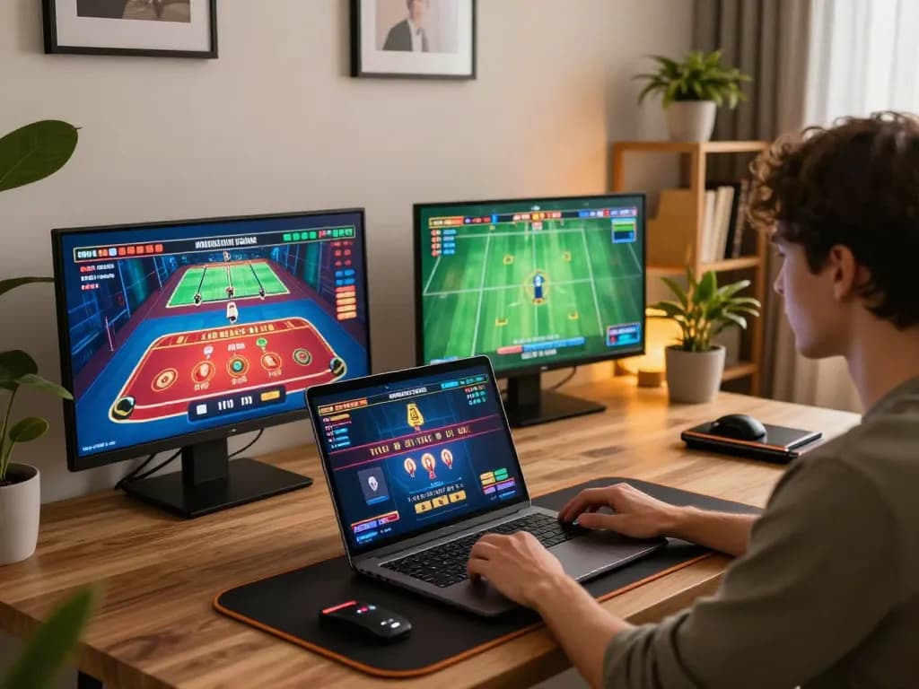 Engage with LV 88's online gaming platform while enjoying a cozy home environment.