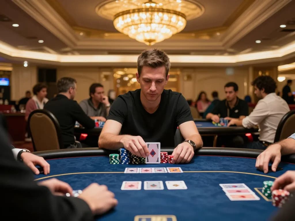 Experience thrilling poker gameplay at Go 88, with professional players and high-stakes action.