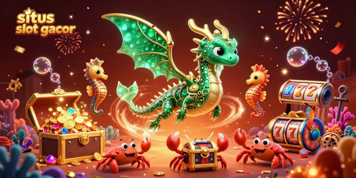 Engage in thrilling spins with situs slot gacor, featuring dazzling sea dragon with exciting slot reels.