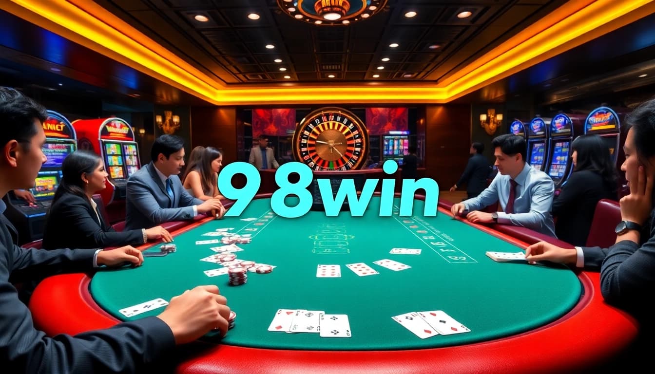 Experience thrilling blackjack at 98win đăng nhập with action-packed gaming visuals.
