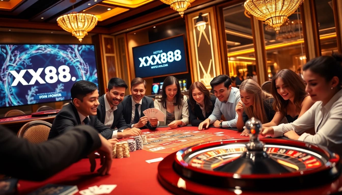 Experience the thrill of gambling with https://xx88.moe/ in a luxurious casino atmosphere.
