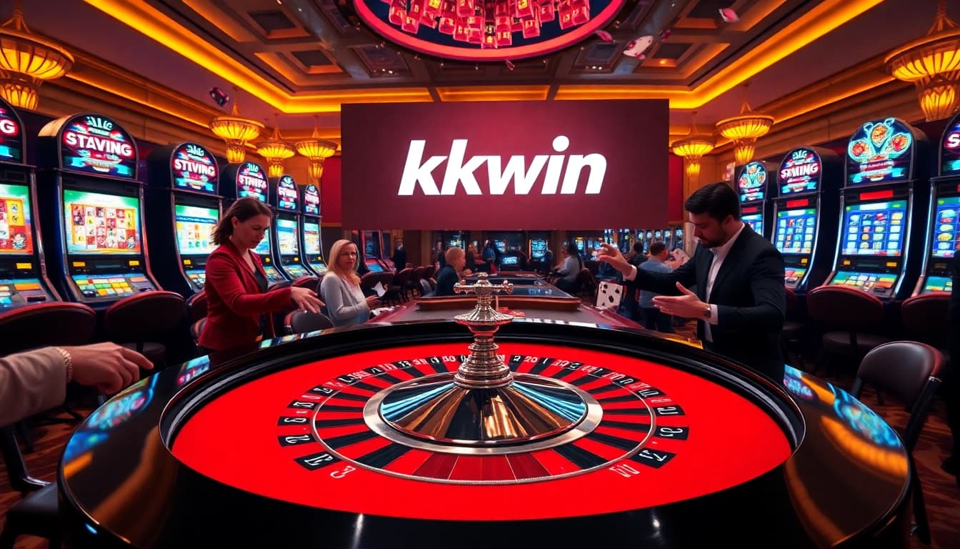 Experience thrilling gameplay at kkwin casino with exciting tables and vibrant atmosphere.
