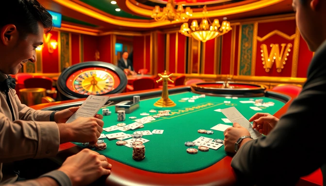 Experience the thrill of sun win at an exciting casino gaming table.