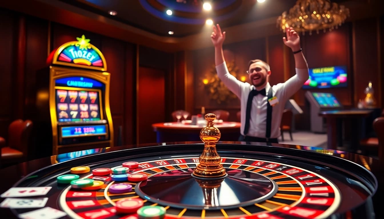 Experience thrilling gameplay at https://tr88games.com/ with vibrant casino tables and winning moments.