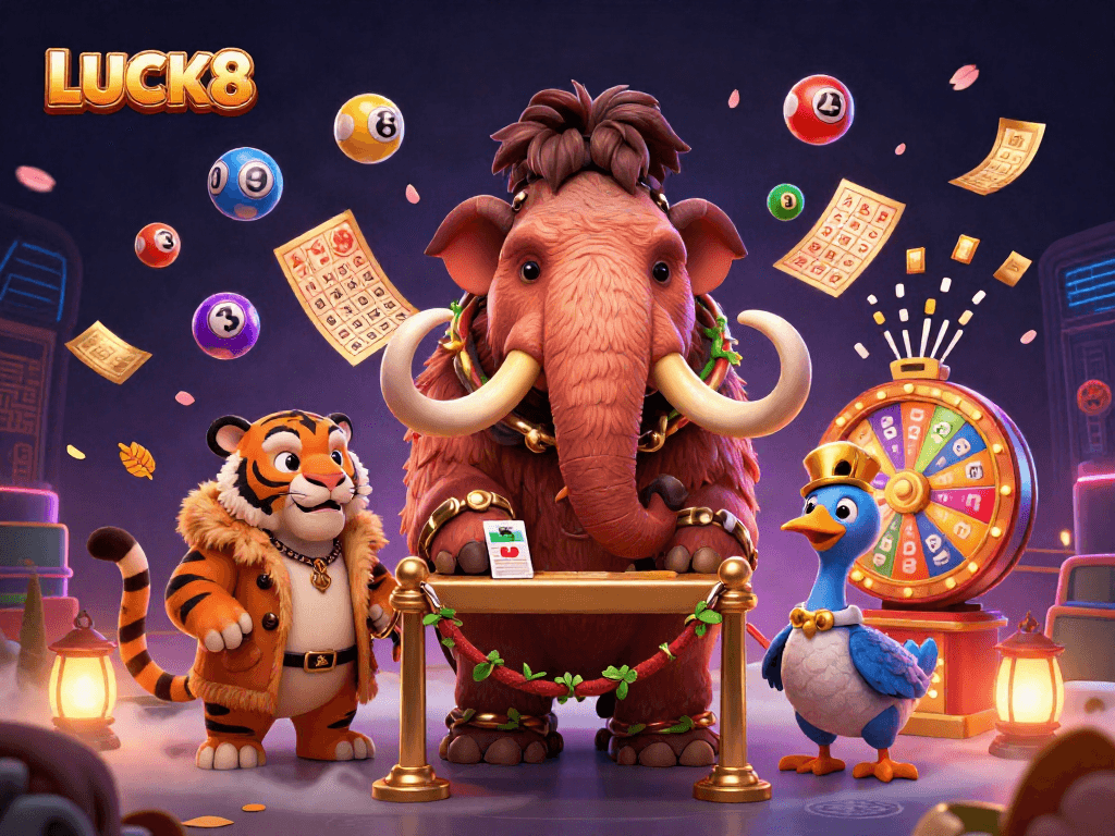 LUCK8 tạo ra không khí sôi động tại sòng bạc với mô hình mammoth và nhiều yếu tố may mắn.