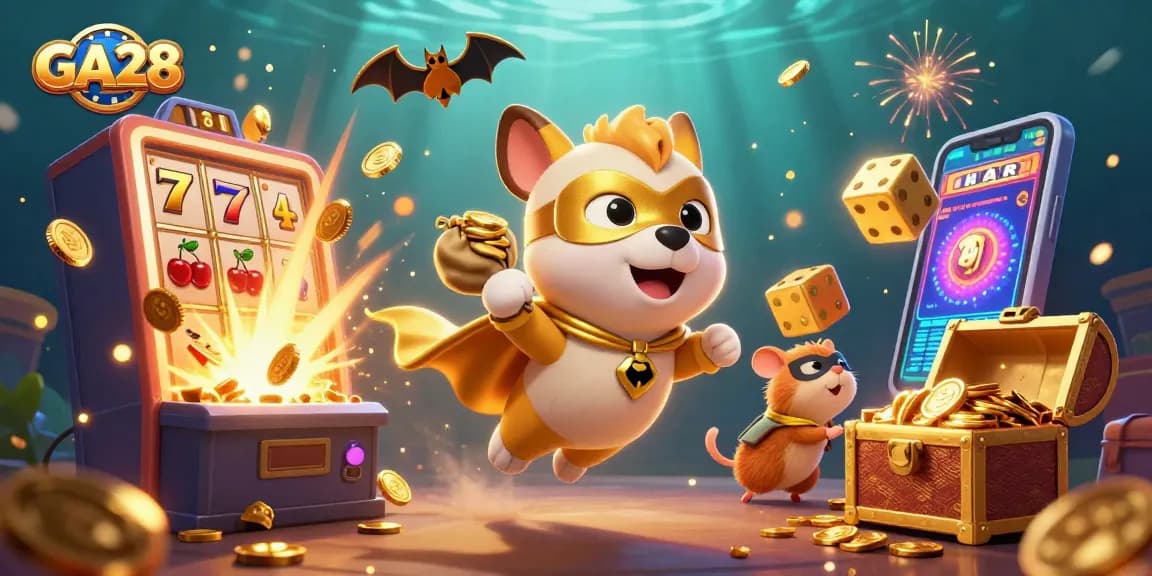 Experience GA28's thrilling casino adventure with dynamic characters and exciting gaming elements.