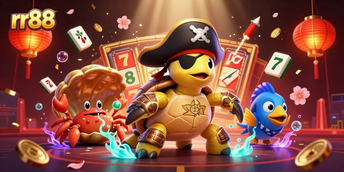 Engage with rr88's thrilling casino experience featuring vibrant characters and dynamic game elements.