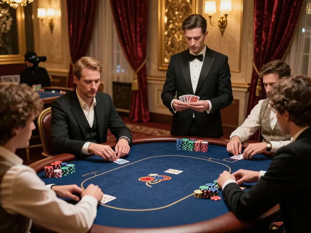 Experience the excitement at trang chủ 79king with a high-stakes poker game in an elegant VIP room.