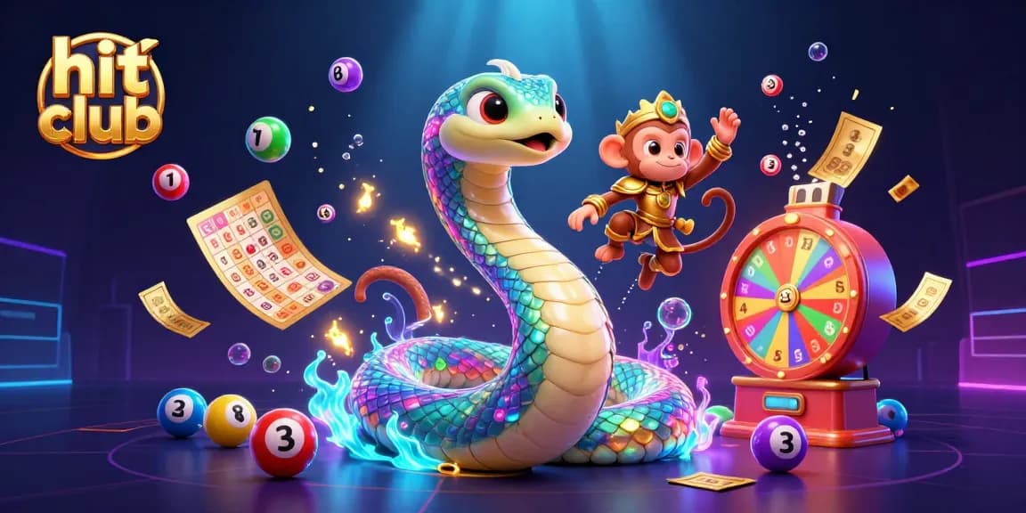 Experience the excitement of the hit club with a vibrant casino-themed 3D illustration.
