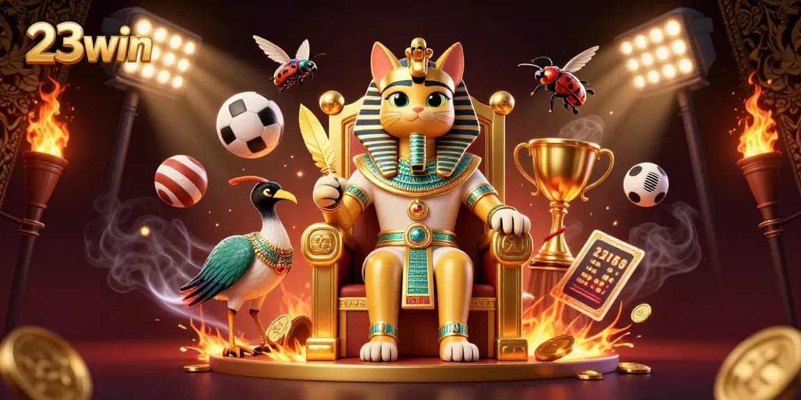 Experience thrilling moments at 23win with lively sports elements in a dynamic casino setting.
