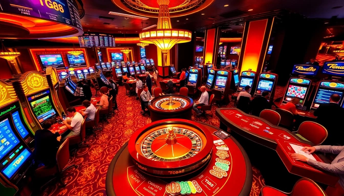 Experience the electrifying atmosphere of tg88 com with luxury casino games and excitement.
