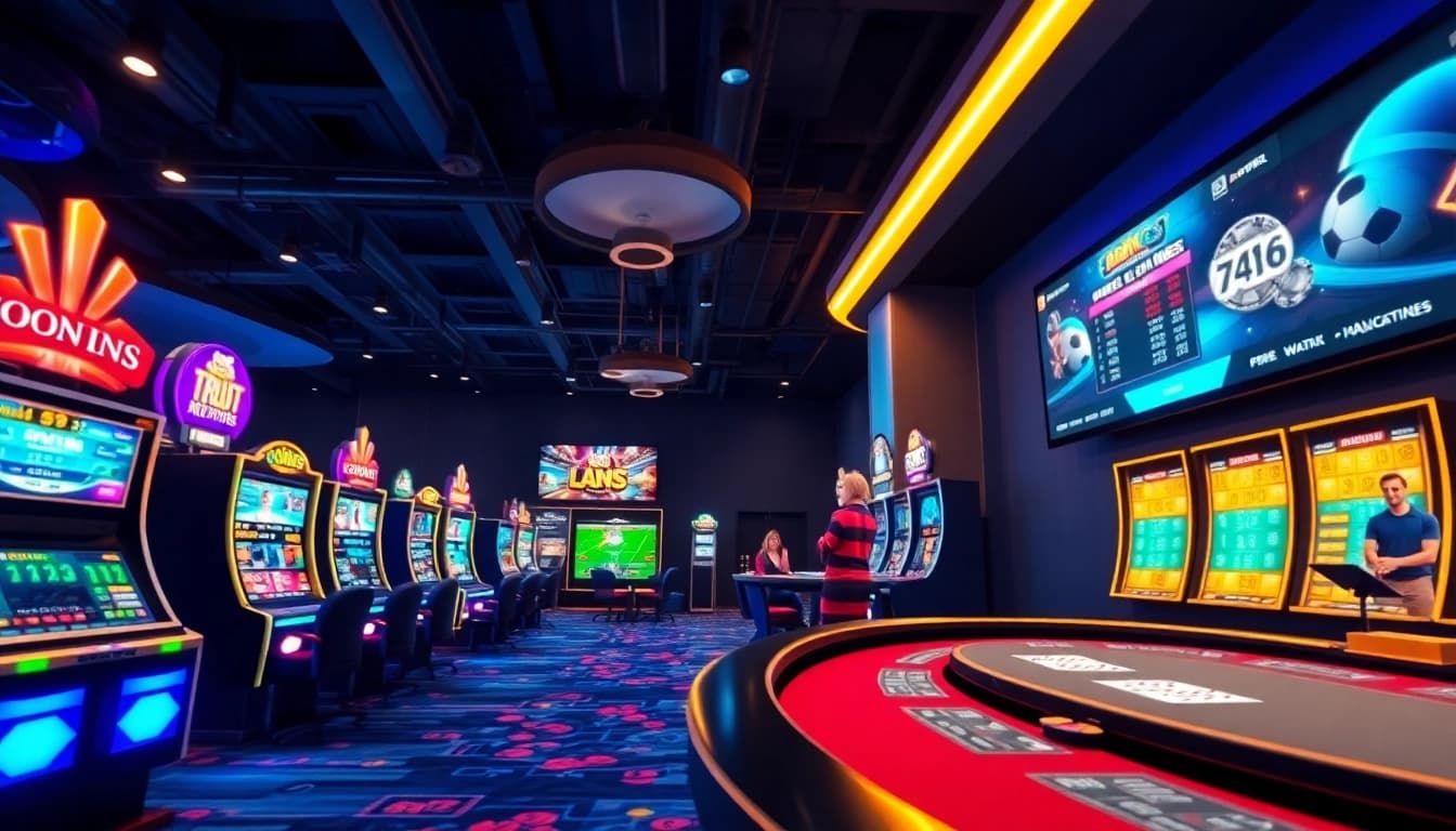 Interactive online betting platform visualizing stimmgewitter.org with engaging casino elements and vibrant gaming atmosphere.