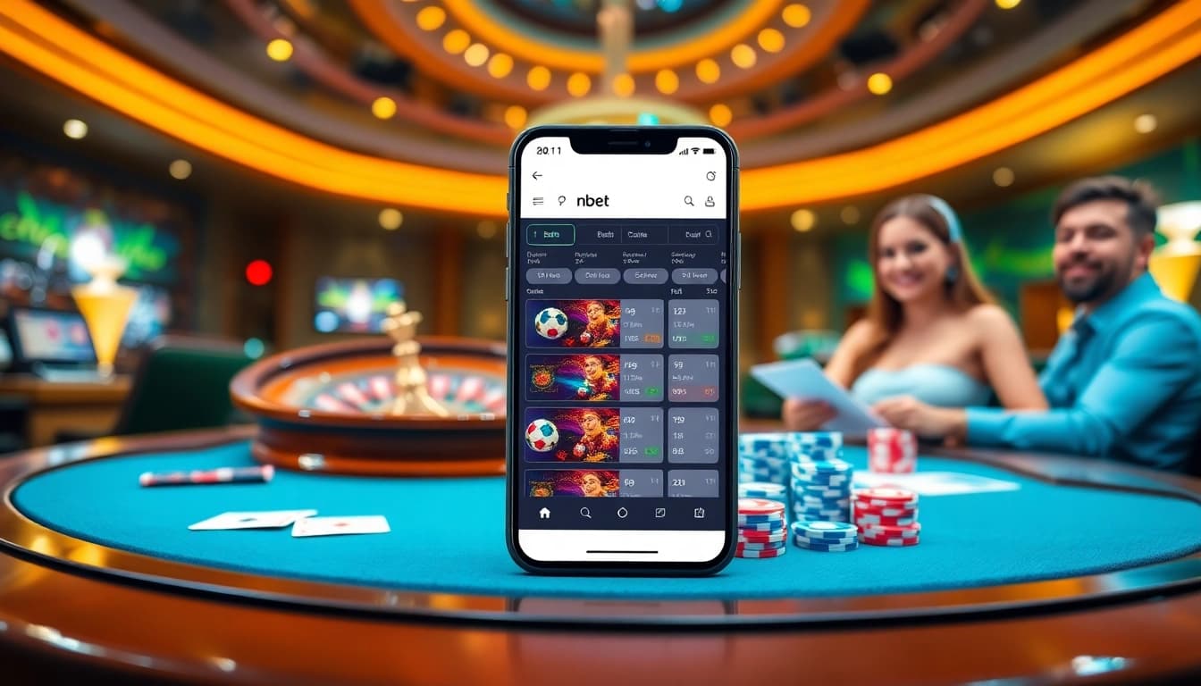 Celebrate the excitement of online betting with nbet com's vibrant casino interface.