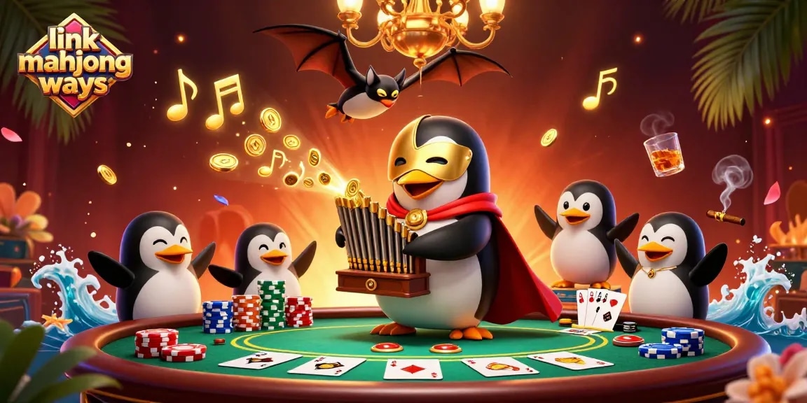 Play and win at Mahjong with the "link mahjong ways" theme, featuring festive gaming elements.