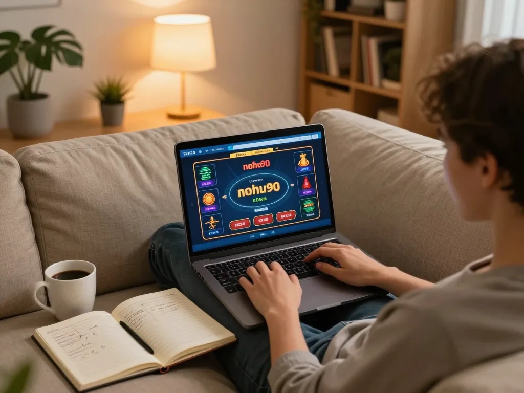 Experience strategic gameplay on nohu90 from the comfort of home with engaging online betting.