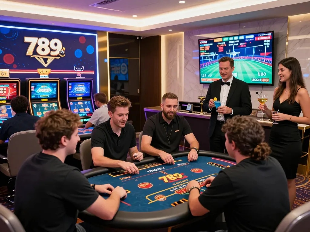 Exciting gaming experience at 789bet com with diverse players and engaging games.