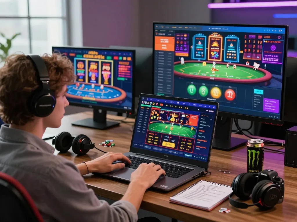 Online gaming activities at https://789win.ru.com/ showcasing vibrant betting interface and player excitement.