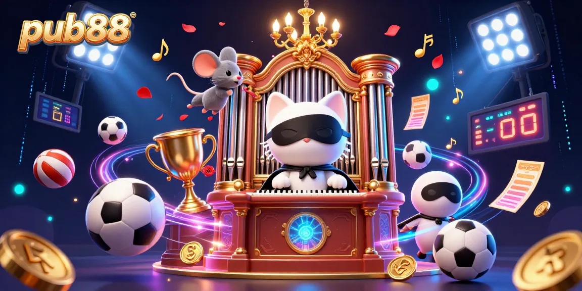 Experience exciting gameplay at pub88 with engaging characters and vibrant casino elements!