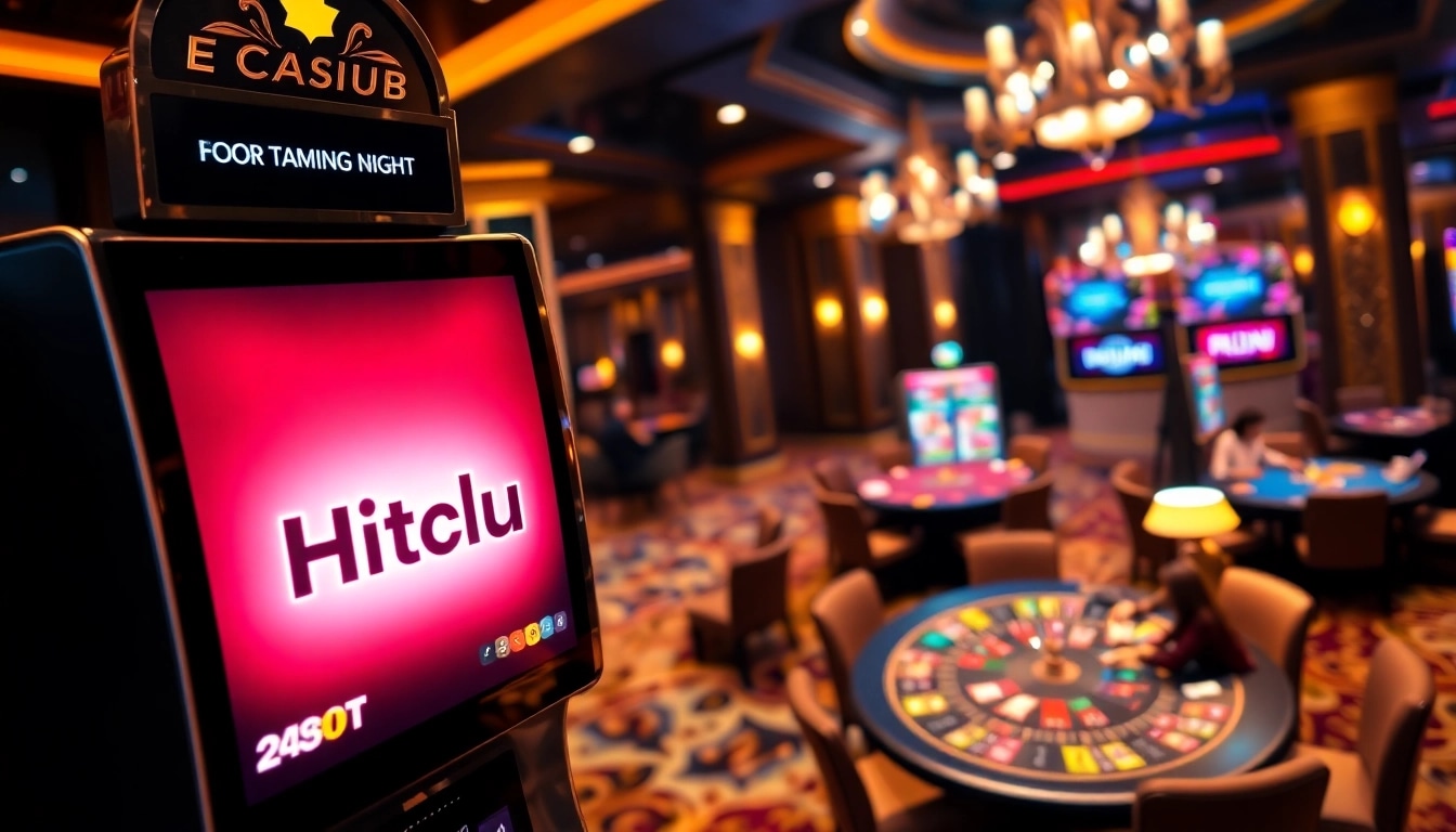 Experience thrilling luck at Hitclub Casino with vibrant games and lavish atmosphere.