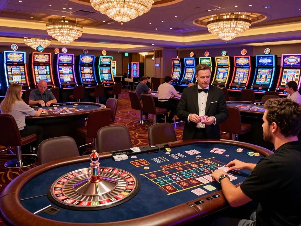 Players engaging passionately at the roulette table in a luxurious casino setting, highlighting the vibrant atmosphere of sunwin gaming.