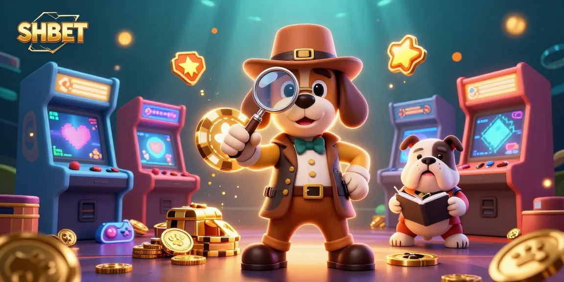 SHBET invites players to explore thrilling casino adventures with animated characters in a vibrant 3D scene.