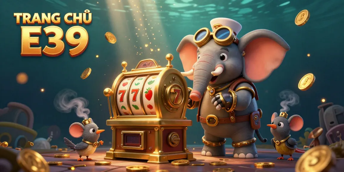 Engage with TRANG CHỦ E39 and spin the luxury slot machine for an exciting gambling adventure.