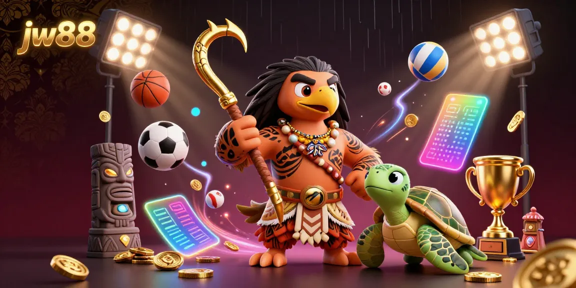 Experience thrilling sports betting at jw88 with dynamic game elements and vibrant characters.