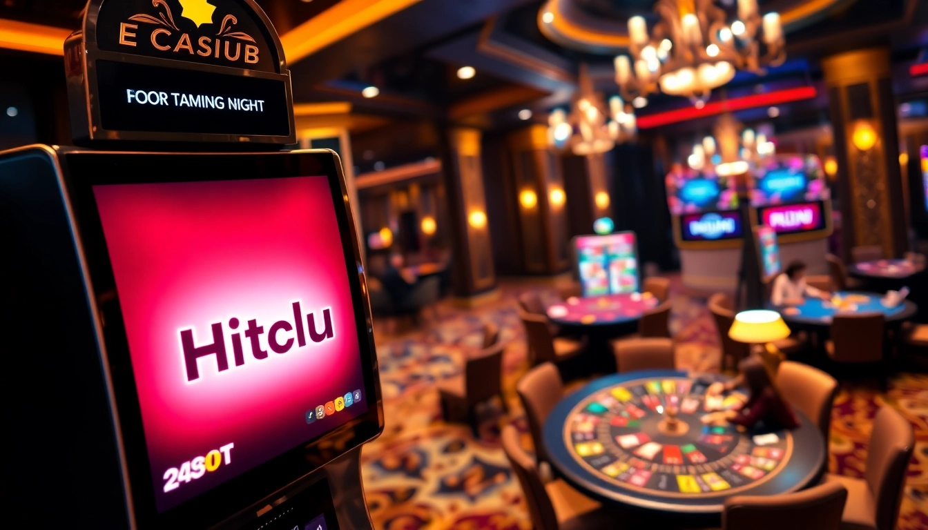 Experience thrilling luck at Hitclub Casino with vibrant games and lavish atmosphere.